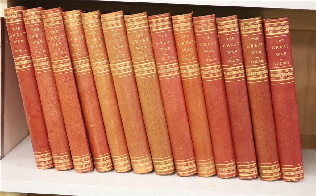 Wilson, H.W. and Hammeston, J.A. (Editors) - The Great War, 13 vols, Amagamated Press, 1916-19
